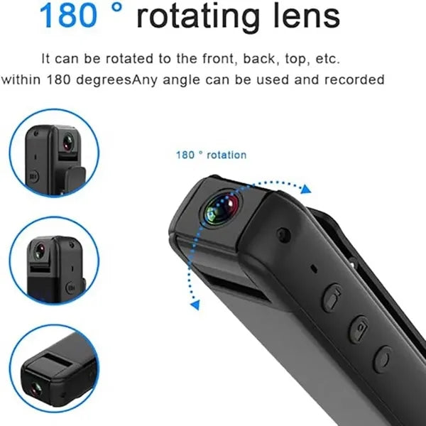 HD IR Infrared Covert Pocket Body Camera