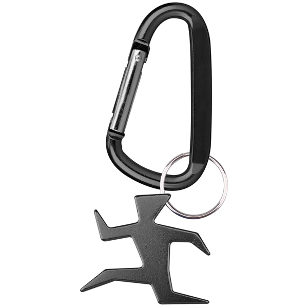 Runner Shape Bottle Opener and Carabiner