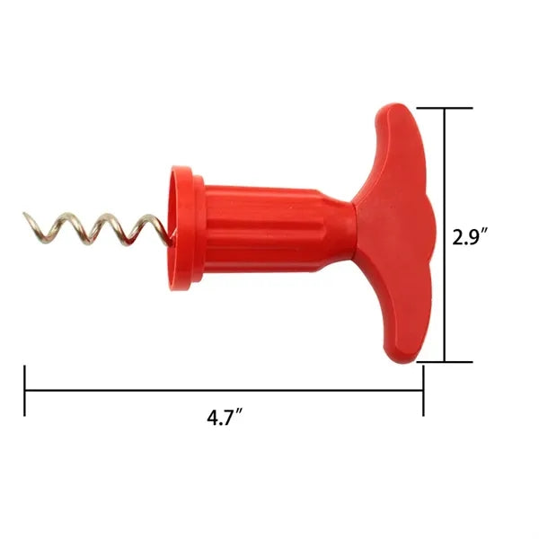 Handy Wine Bottle Corkscrew Spiral Texture Easy Opener