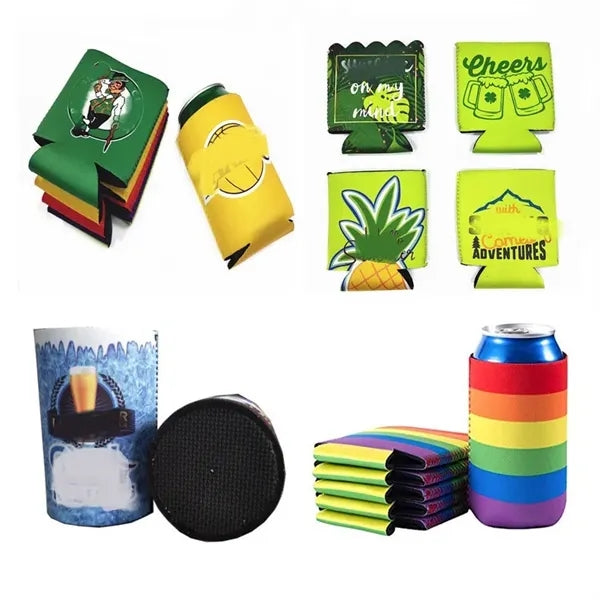 Full color Collapsible Foam Can Coolers