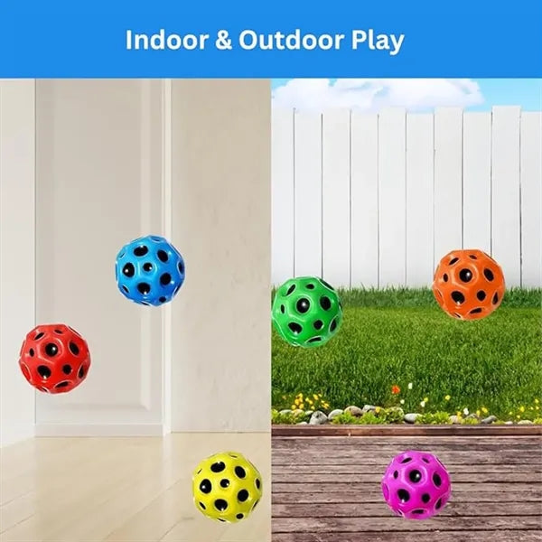 Hyper Bouncy Space Ball for Active Play and Outdoor Games