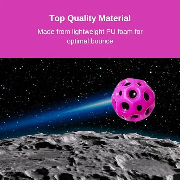 Hyper Bouncy Space Ball for Active Play and Outdoor Games