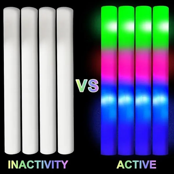 Color Changing Led Light Foam Glow Sticks