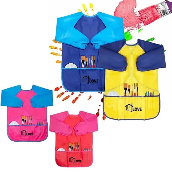 Kids Waterproof Painting Apron