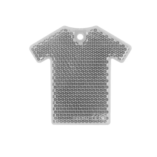 Reflective T-shirt Shape Safety Keychain