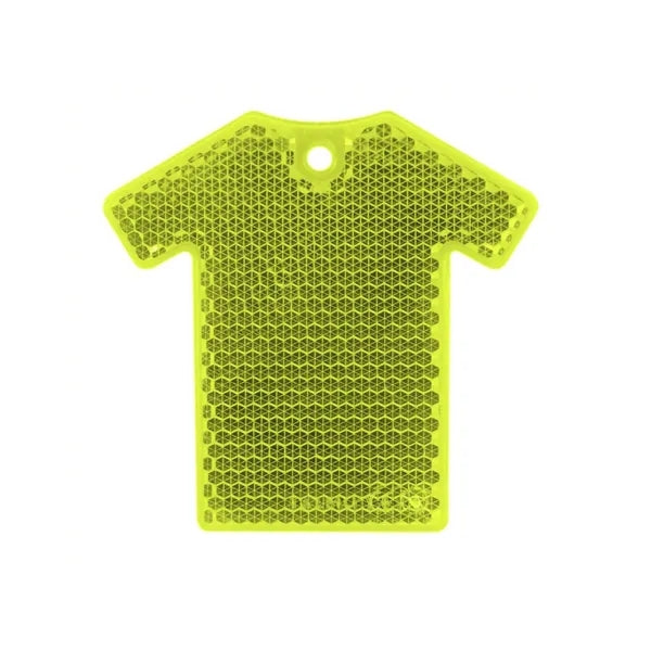 Reflective T-shirt Shape Safety Keychain