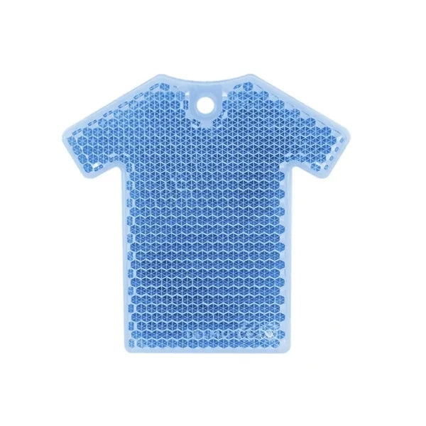 Reflective T-shirt Shape Safety Keychain