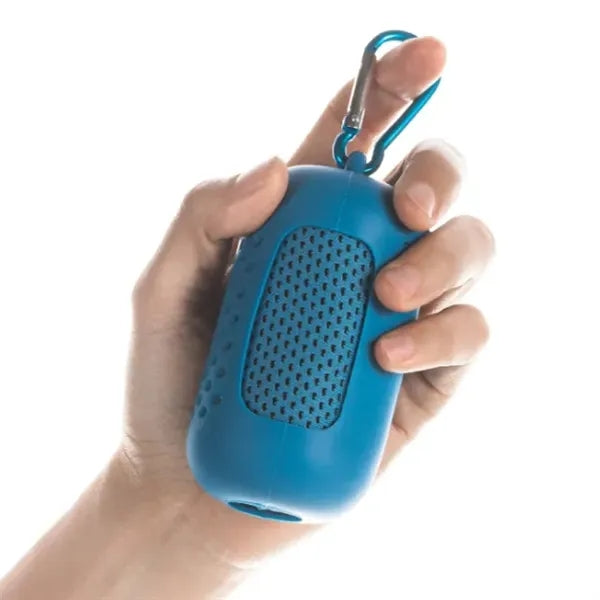 Quick Dry Ice Cooler Towel w/ Container