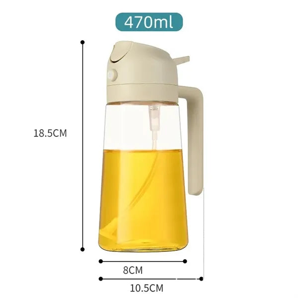 2 in 1 Oil Sprayer Dispenser for Cooking