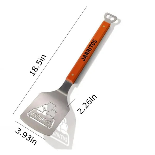18" Stainless Steel Sportula with Bottle Opener