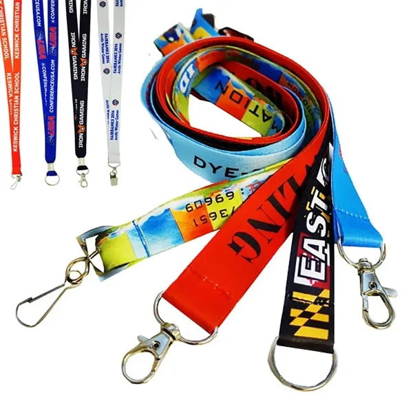 3/4" Dye-Sublimation Lanyards