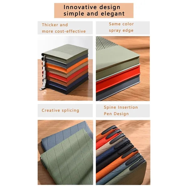 Fashionable Soft Leather Notebook