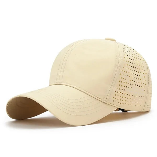 6 Panel Quick Dry Breathable Sport Baseball Cap