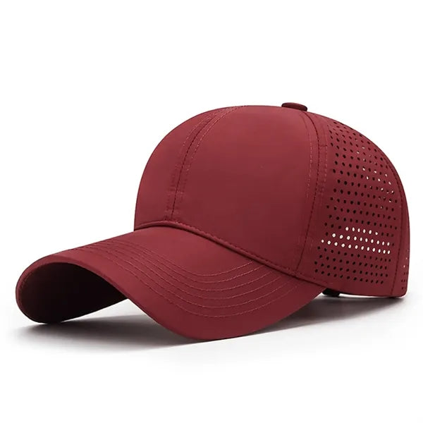 6 Panel Quick Dry Breathable Sport Baseball Cap