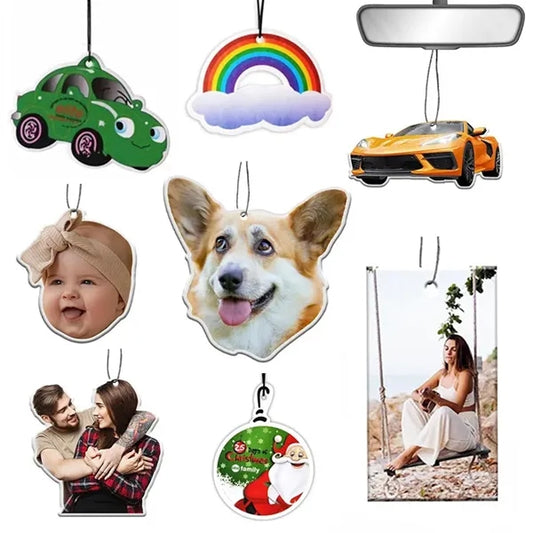 Shape Perfume Car Air Freshener