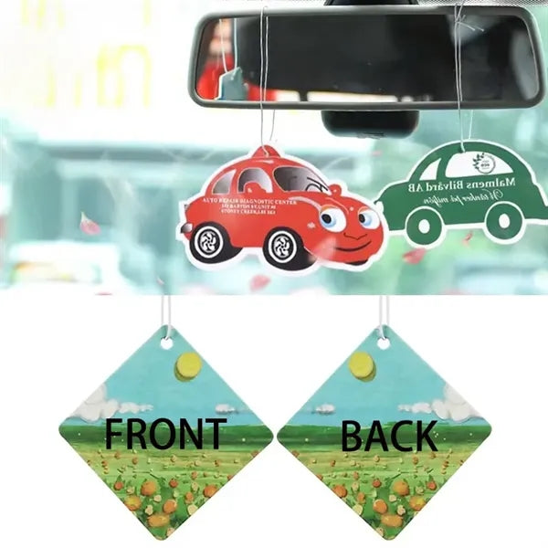 Shape Perfume Car Air Freshener
