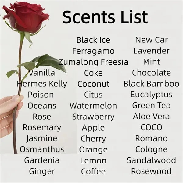 Shape Perfume Car Air Freshener