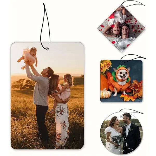 Shape Perfume Car Air Freshener