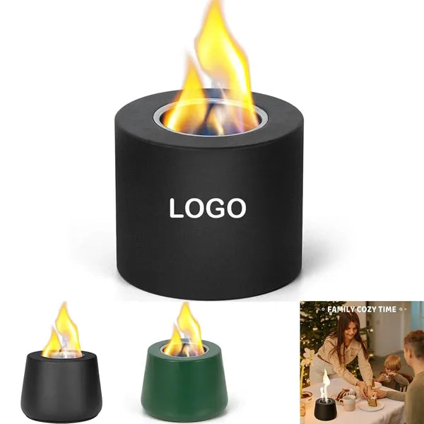Portable Tabletop Fireplace, Indoor/Outdoor Use.