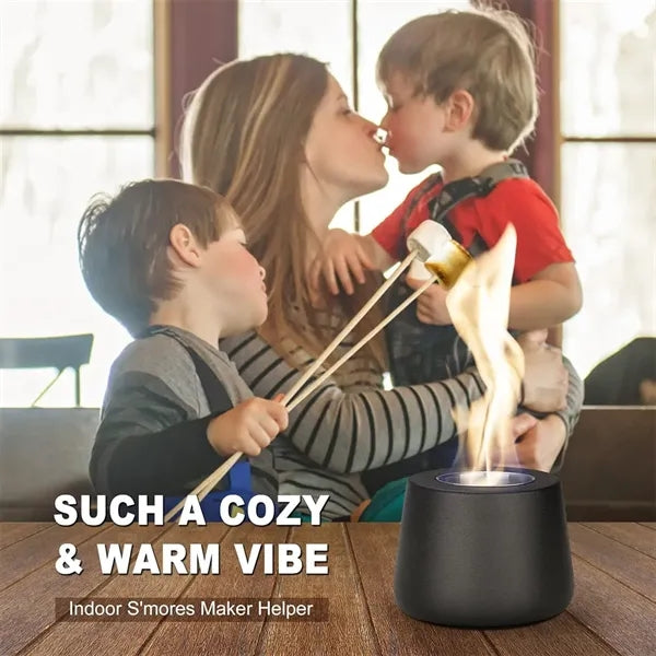 Portable Tabletop Fireplace, Indoor/Outdoor Use.