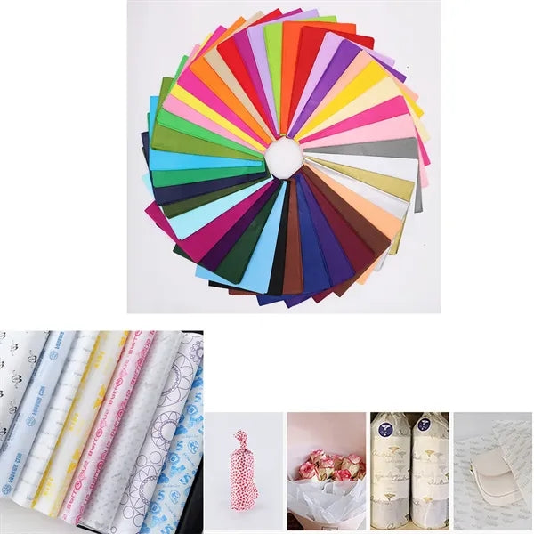 Vibrant Gift Wrapping Tissue Paper Multicolor Available.