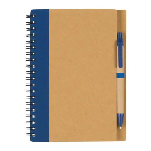 Portable Spiral Notebook with Pen ,Journal & Note Taking.