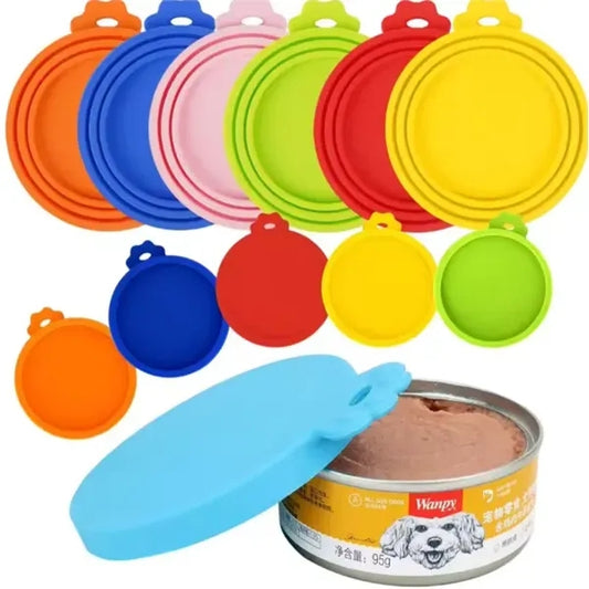 Silicone Pet Dog Food Can Cover