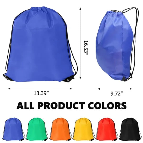 Drawstring Backpack Waterproof Gym Travel Bag