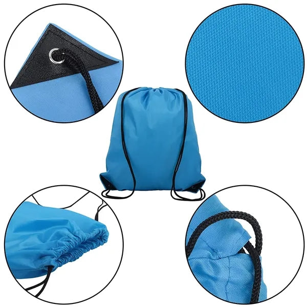 Drawstring Backpack Waterproof Gym Travel Bag