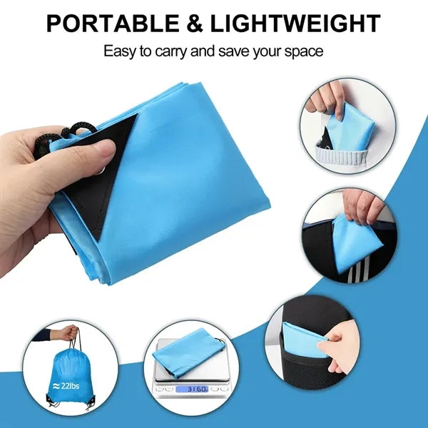 Drawstring Backpack Waterproof Gym Travel Bag