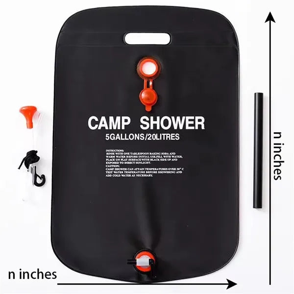 Portable Outdoor Camping Bath Bag