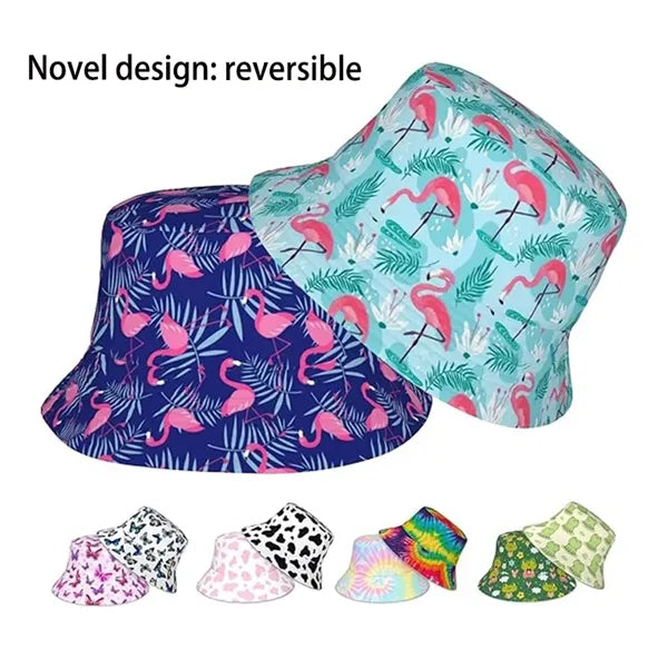Outdoor reversible bucket hat