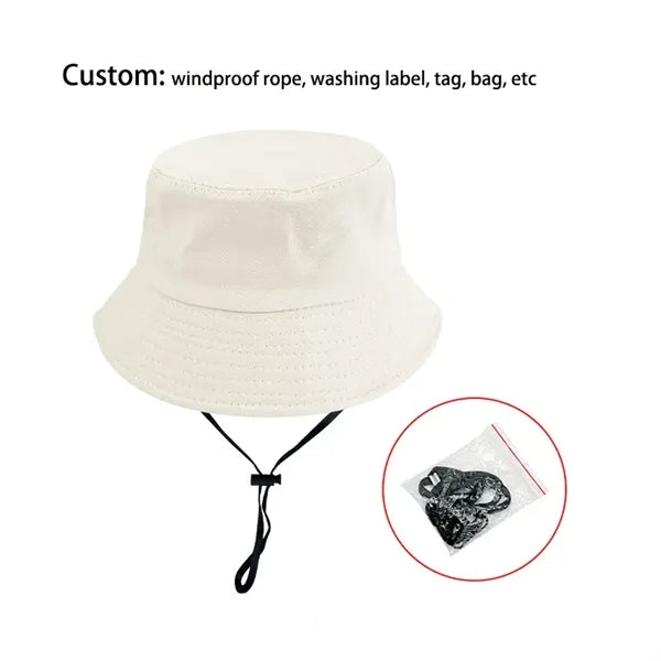 Outdoor reversible bucket hat