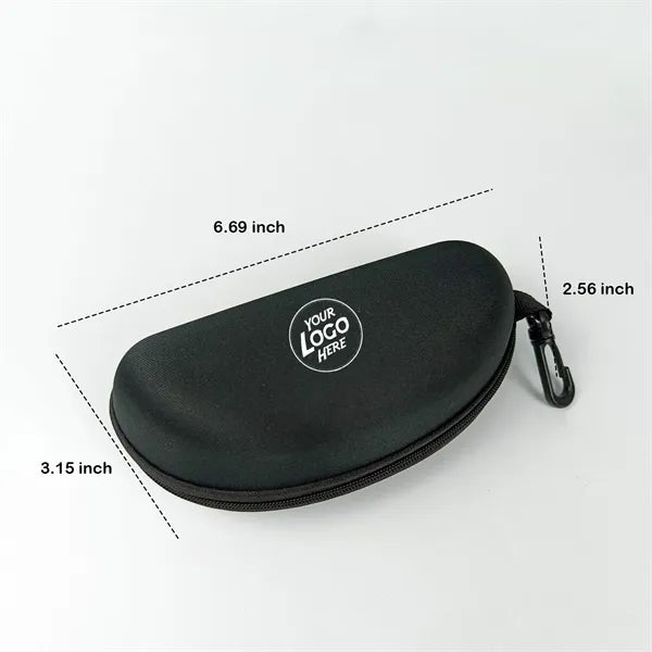 Portable Travel Zipper Eyeglasses Case