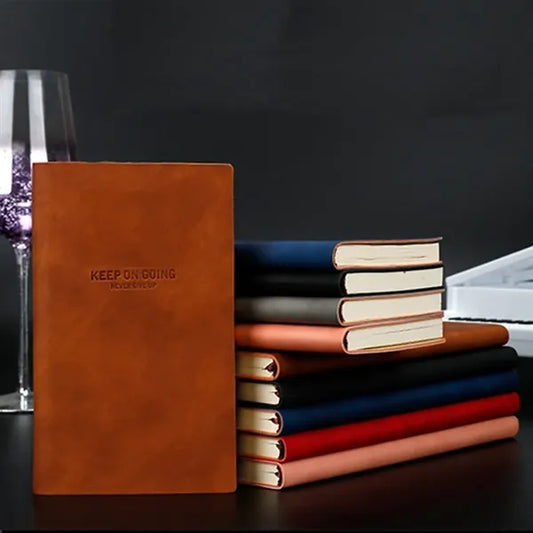 PU Leather Vintage Travel Lined Writing Notebook