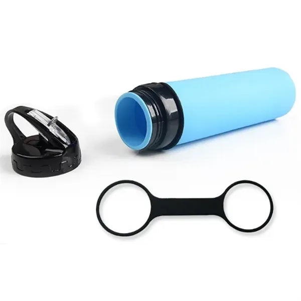 20 Oz Folding Sports Water Bottle