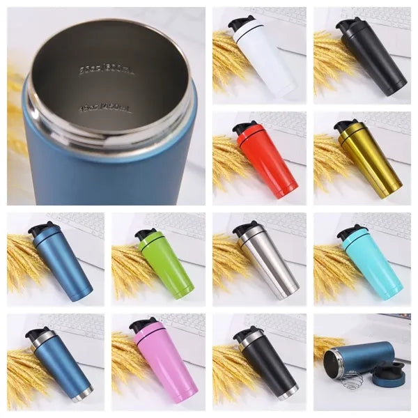 Insulated Stainless Steel Shaker Bottle - 25 Oz