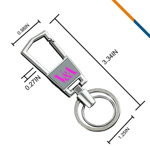 Inaddle Metal Keychain