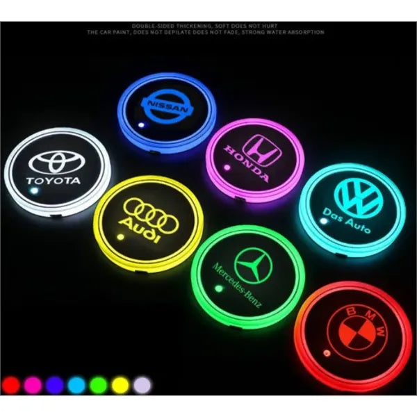 Car Coaster with LED Light