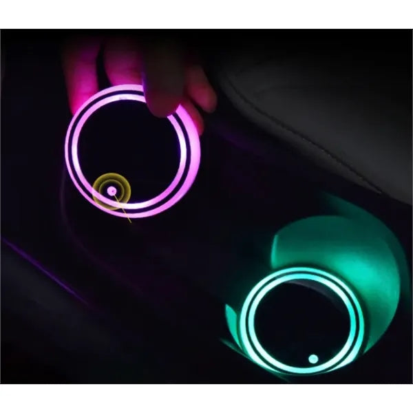 Car Coaster with LED Light