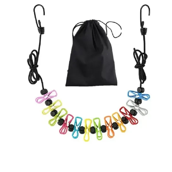 Retractable Portable Clothesline For Travel