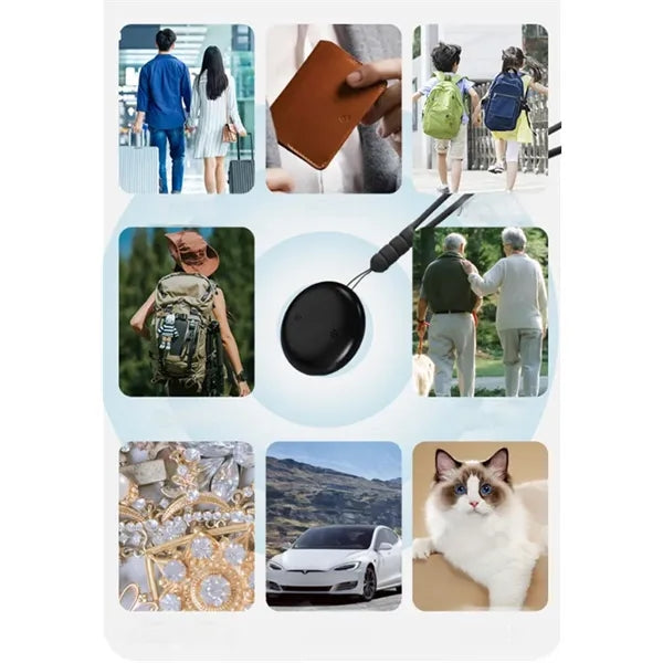 Mini apple device smart GPS key finder with string