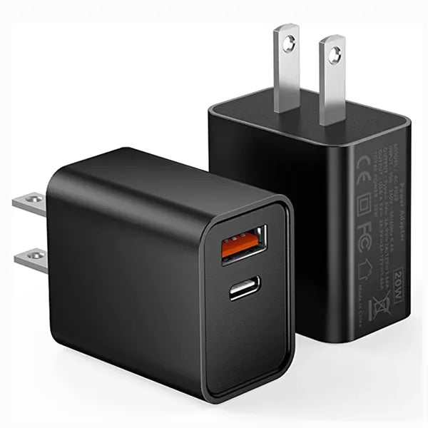 20W Dual Port Wall Charger Power Adapter