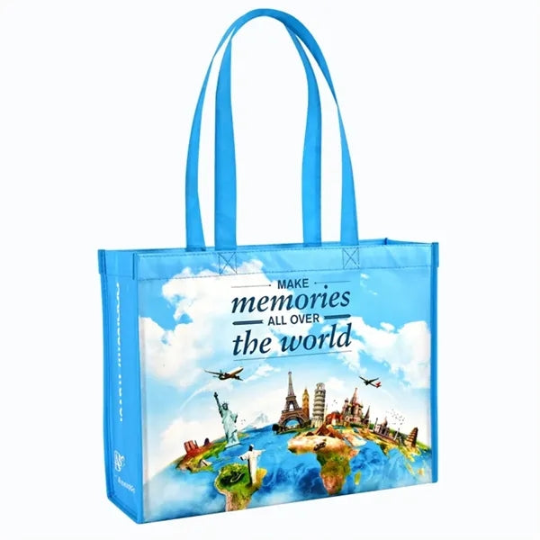 Laminated Grocery Tote Bag