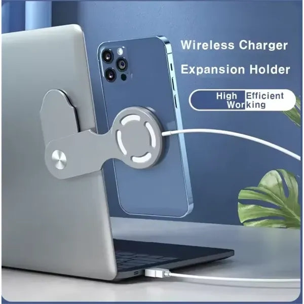 Magnetic Laptop Phone Holder