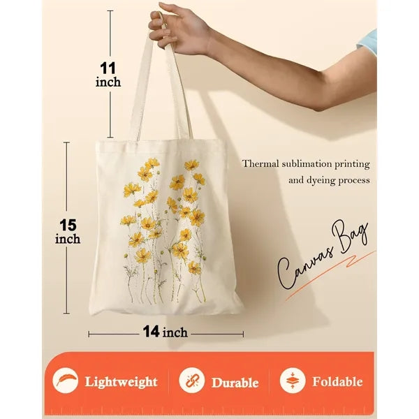 Aesthetic Canvas Tote Bag