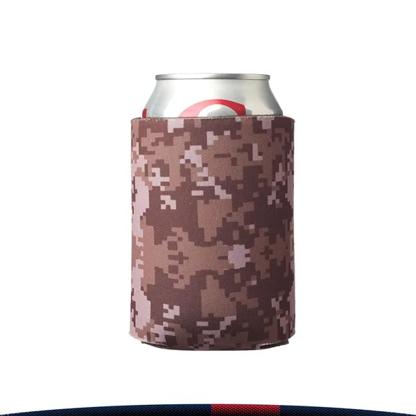 Camouflage Foam Can Coolers