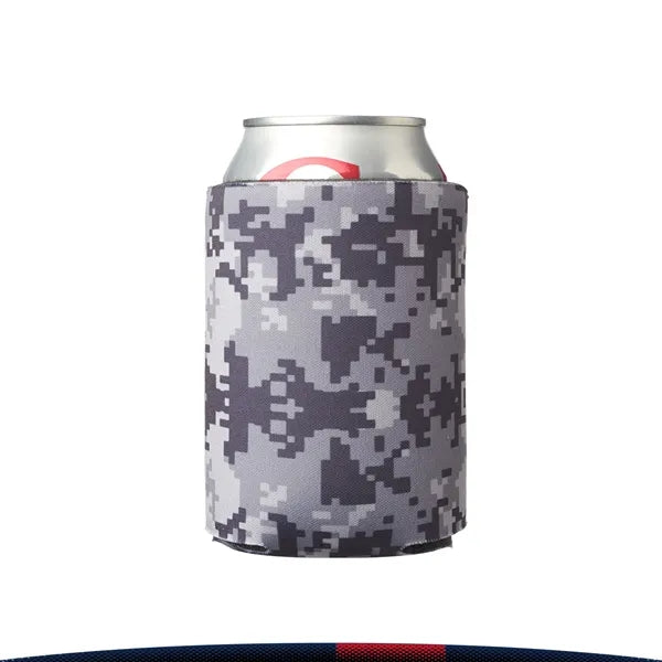 Camouflage Foam Can Coolers