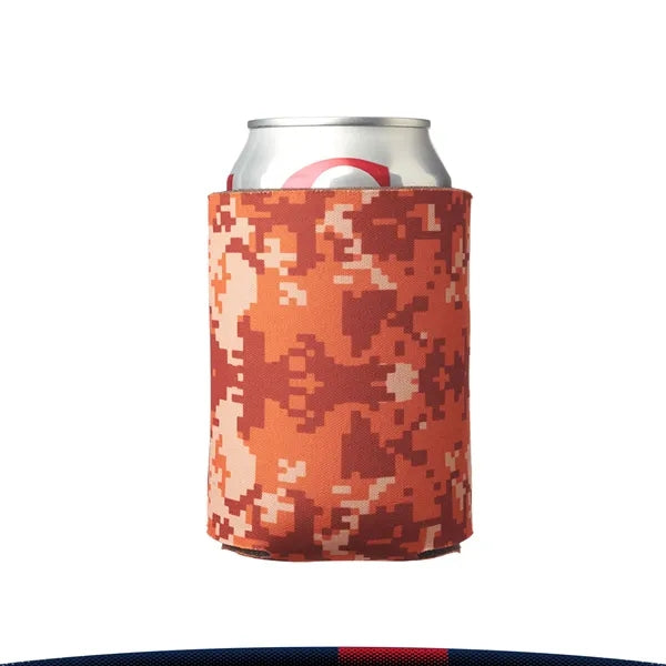 Camouflage Foam Can Coolers