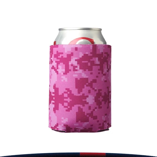 Camouflage Foam Can Coolers